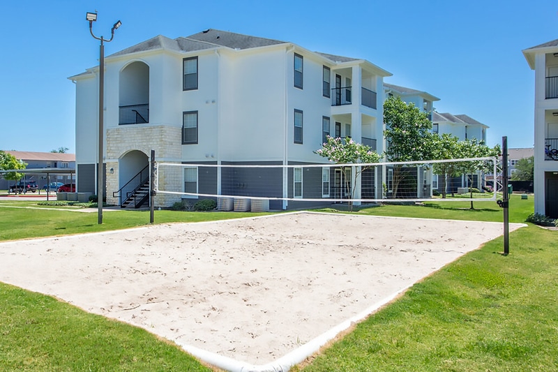 crossing place college station off campus apartments near texas a m sand volleyball court